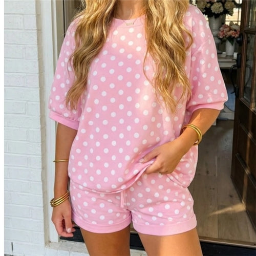 Pink Polkadot Set