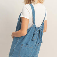 The Dolly Denim Romper