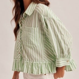 Bottom Frill Shirt