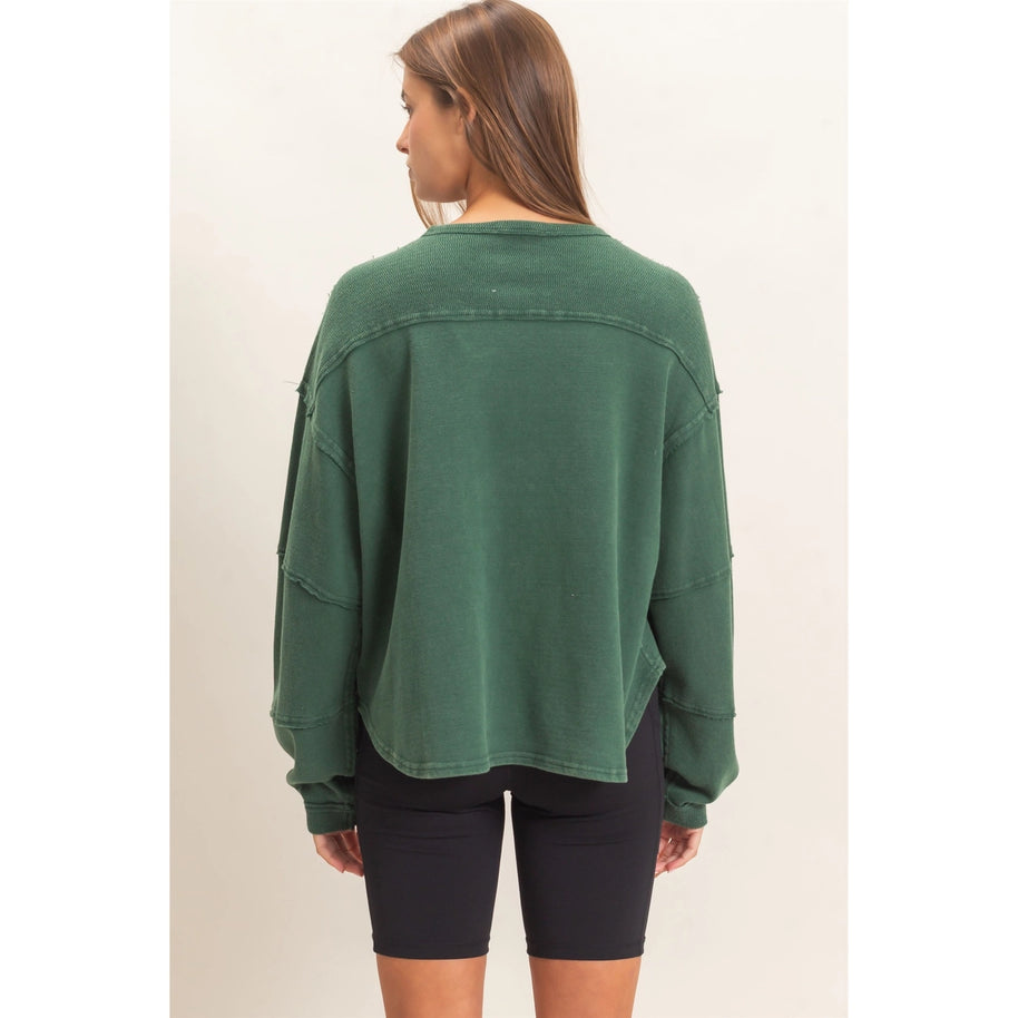 Edgy Oversized Top