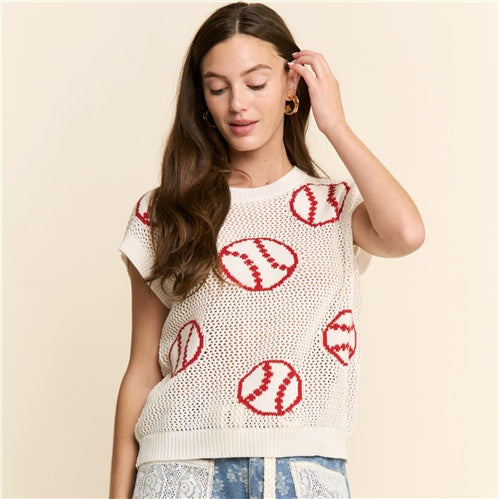 Homerun Knit Top