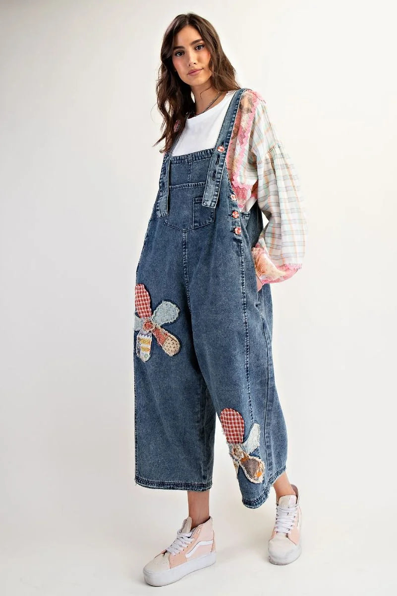 Posy Denim Overalls