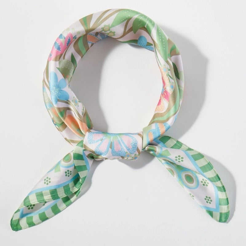 Floral Neck Scarf