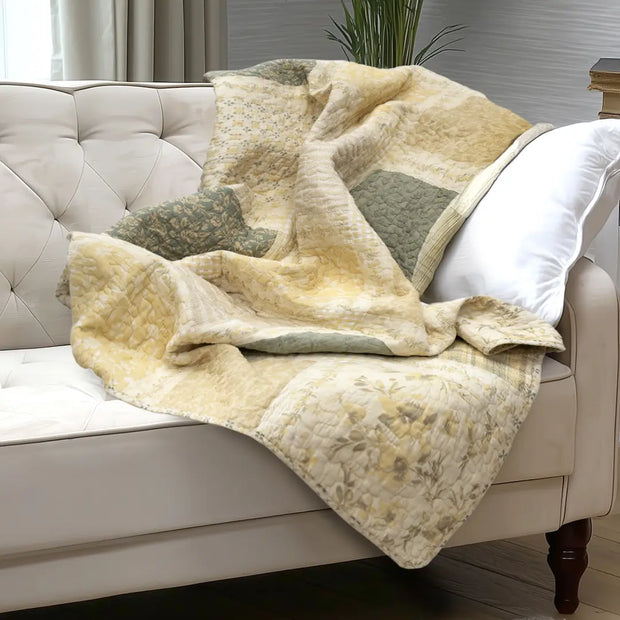 Meadow Cotton Throw