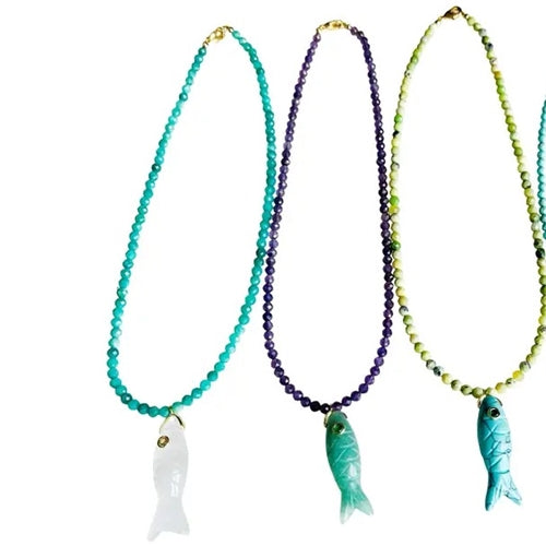Big Eye Fish Necklace