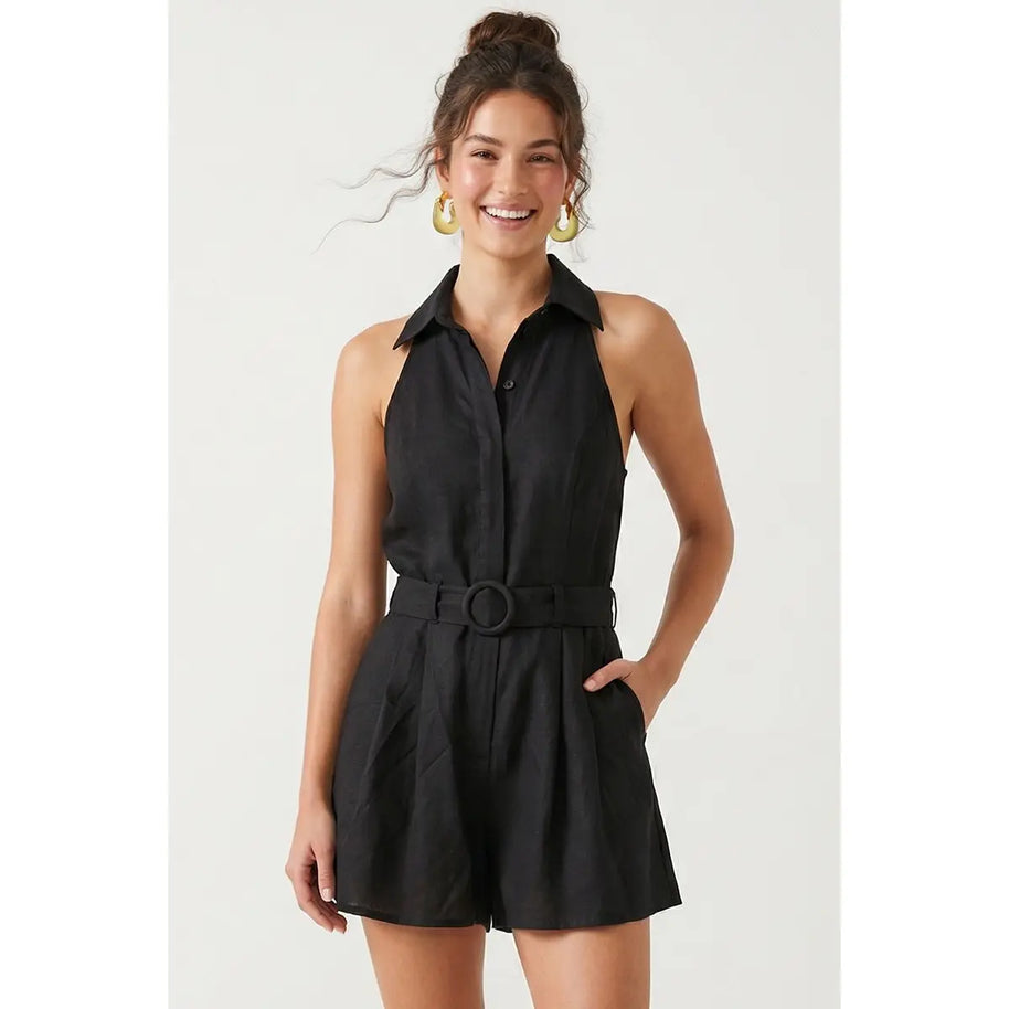 The Eva Halter Romper