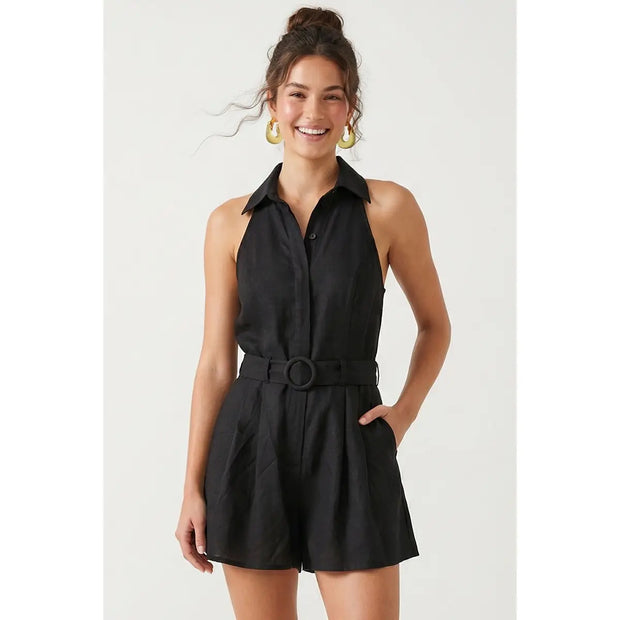 The Eva Halter Romper