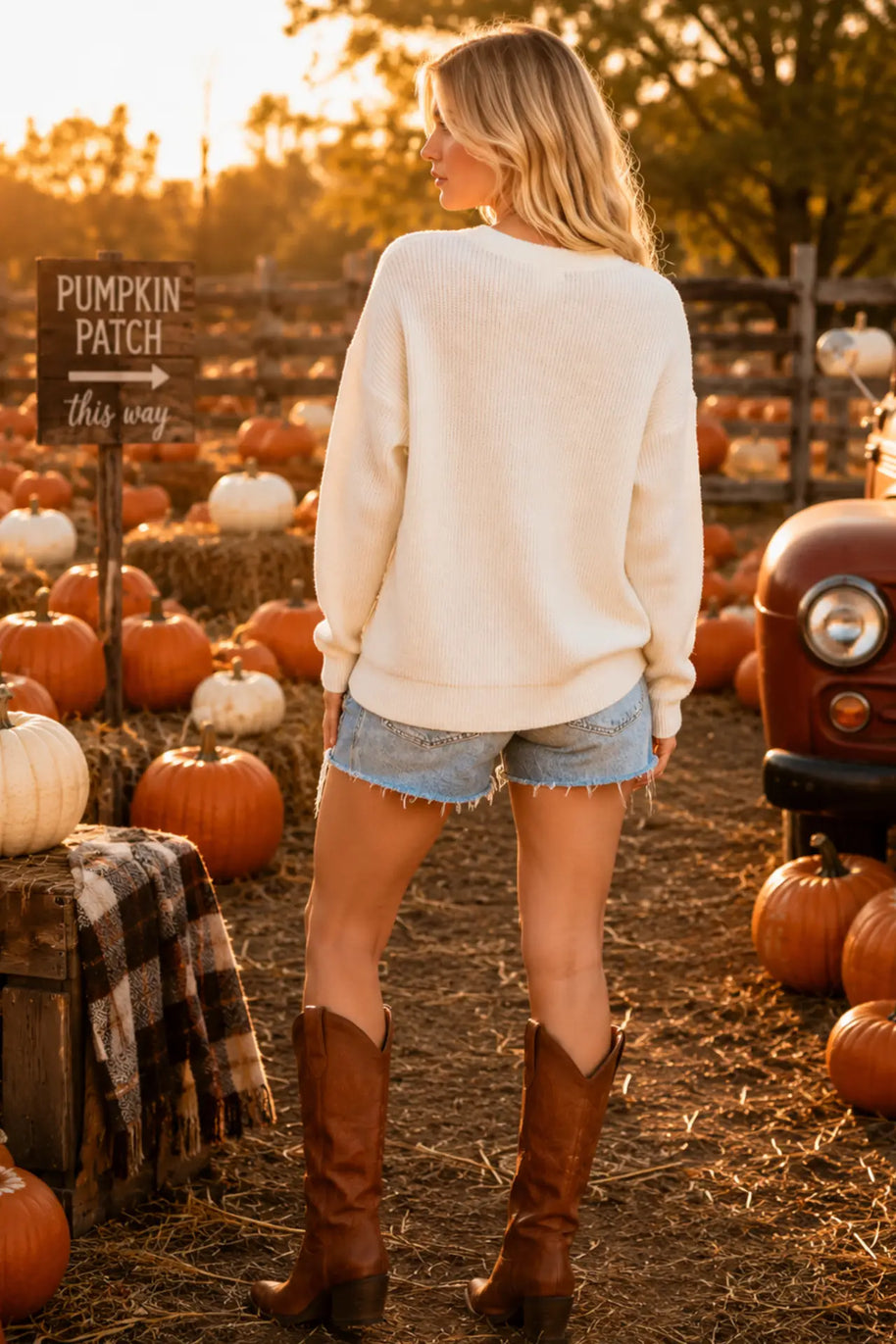 Hello Pumpkin Sweater