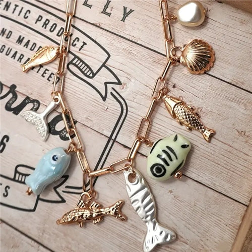 Ocean Fish Necklace
