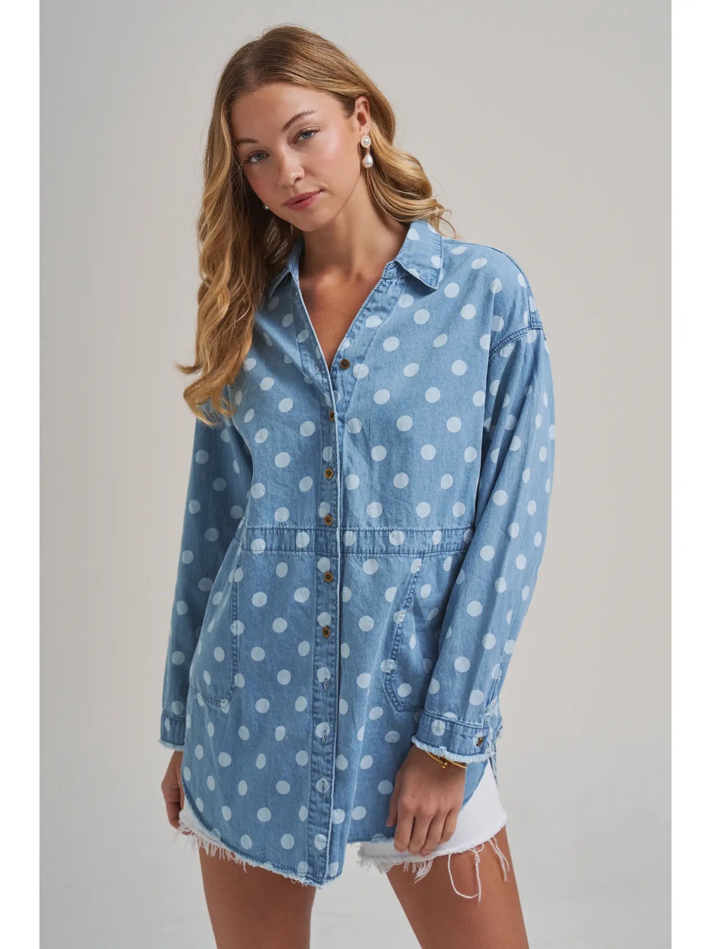 The Betty Button Down Top