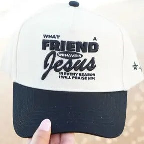 Friend in Jesus Trucker Hat