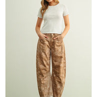 Paisley Print Pant