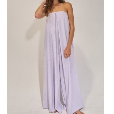 The Sabrina Strapless Jumpsuit