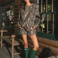 Hunty Mid Rise Shorts