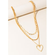 Peek a Boo Rhinestone Necklace