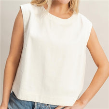 Boxy Denim Tank