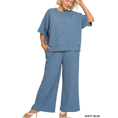 Curvy Senna Pant Set