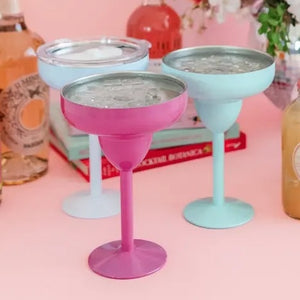 Margarita Glass w/ Lid