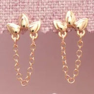 Lotus Earrings