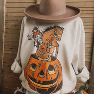 Pumpkin Cowboy Sweatshirt