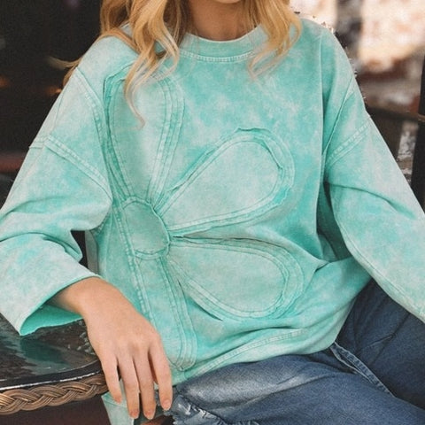 Daisy Blues Sweatshirt