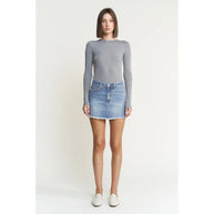 Simply Mini Denim Skirt
