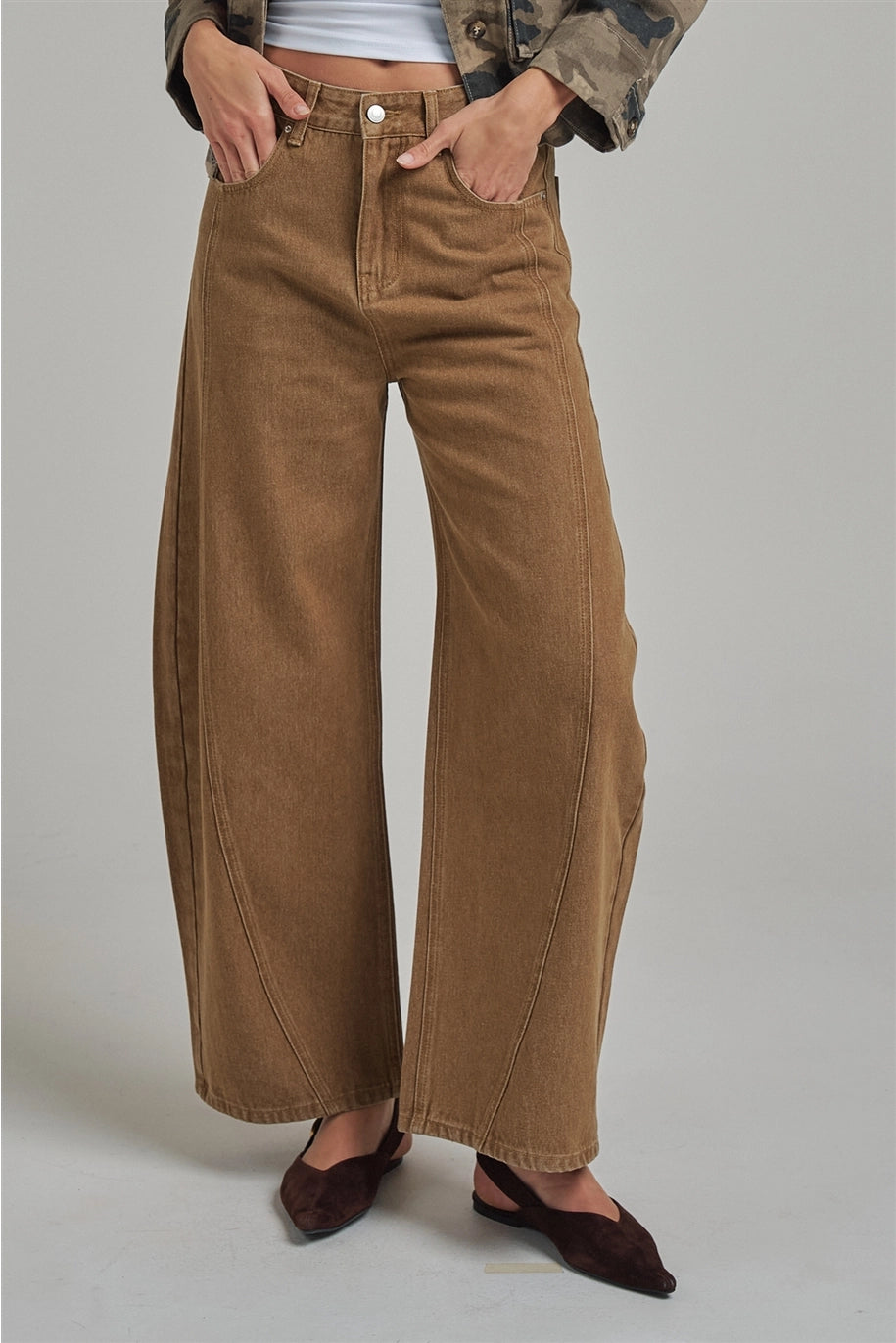 Vintage Barrel Stretchy Jeans