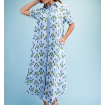 Elise Floral Maxi Dress