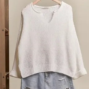 Cream Puff Sweater