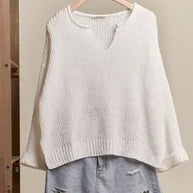 Cream Puff Sweater