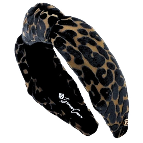 Leopard Burnout Headband