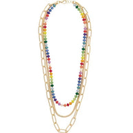 Sunday Rainbow Necklace