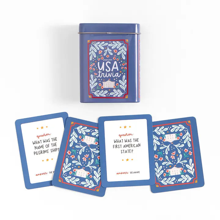 USA Trivia Cards