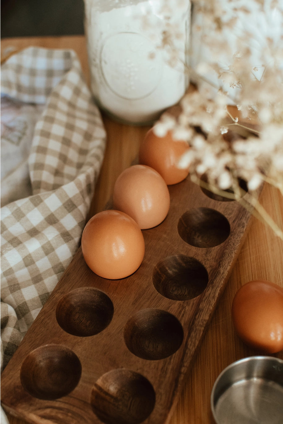 Wooden Egg Holder