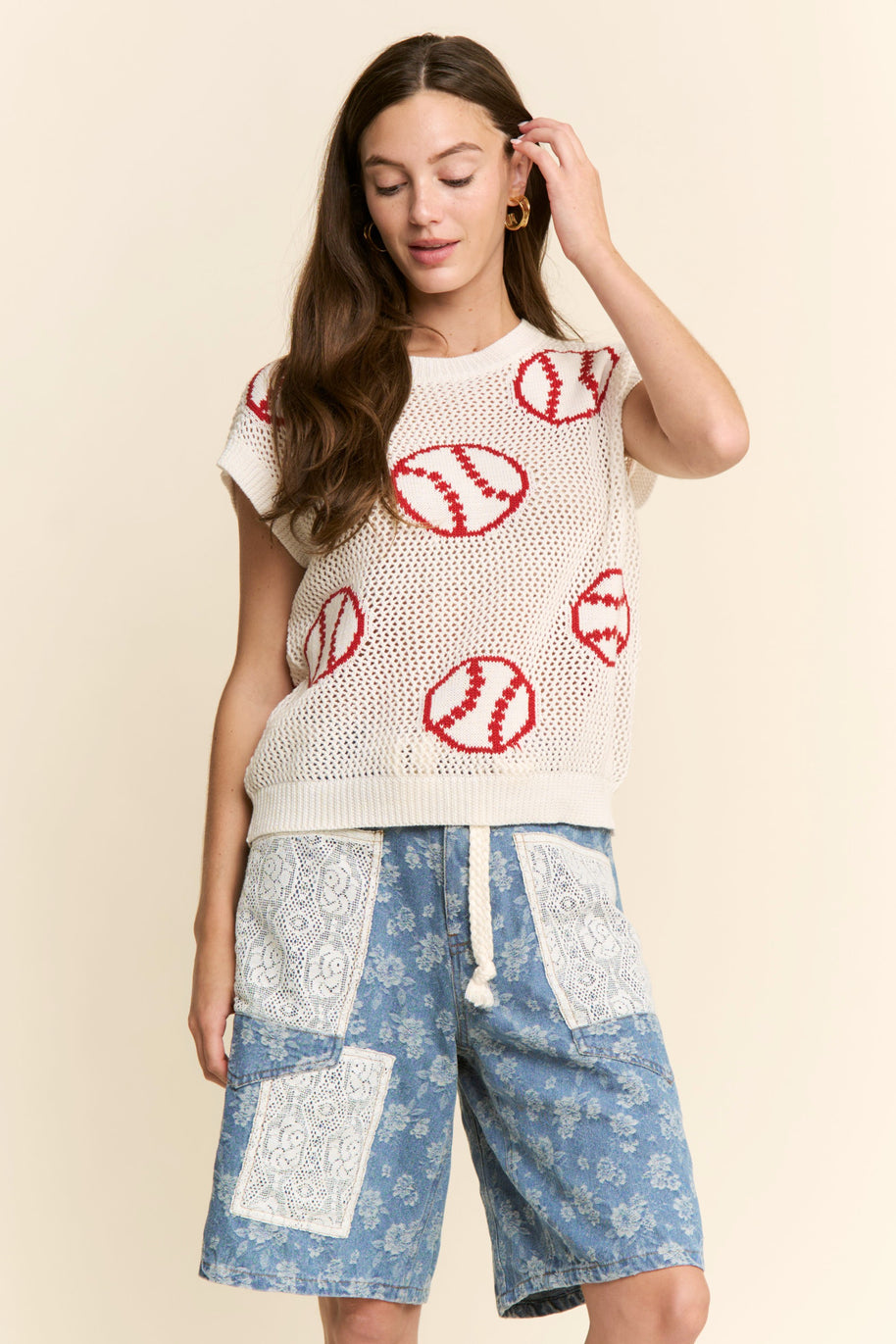 Homerun Knit Top