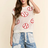 Homerun Knit Top
