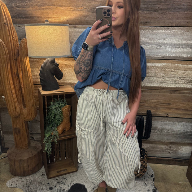 Market Days Pants- Cream