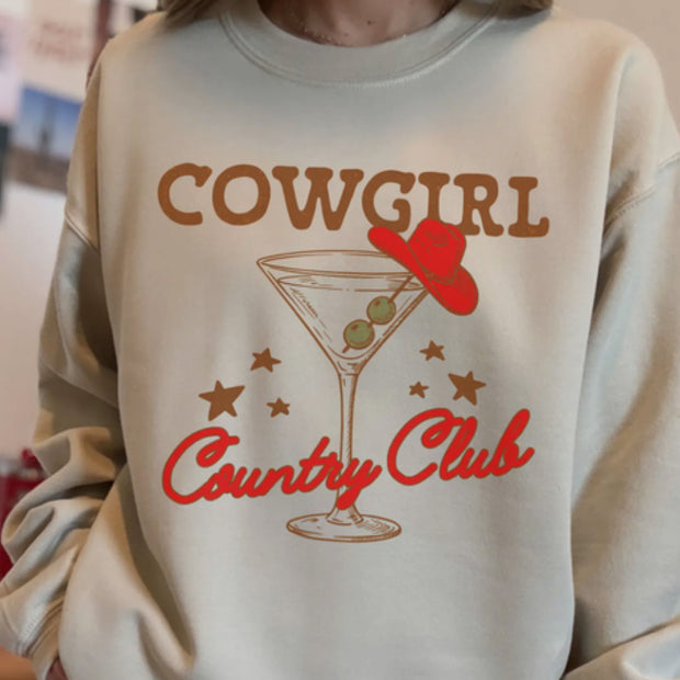 Cowgirl Country Club Sweatshirt