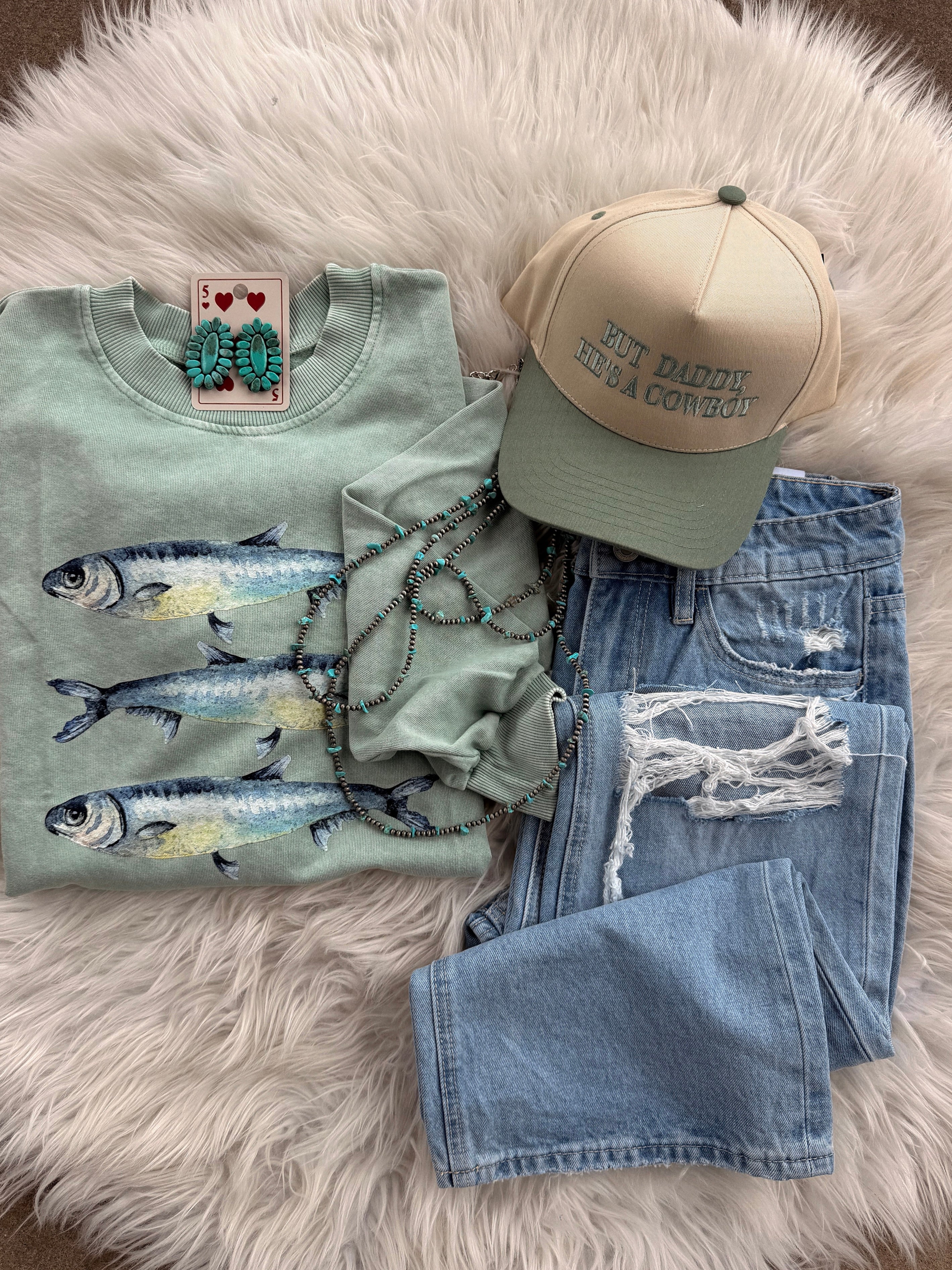 Three Sardines Sweatshirt