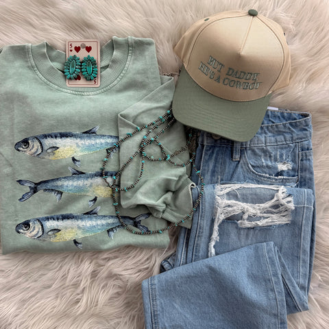 Three Sardines Sweatshirt