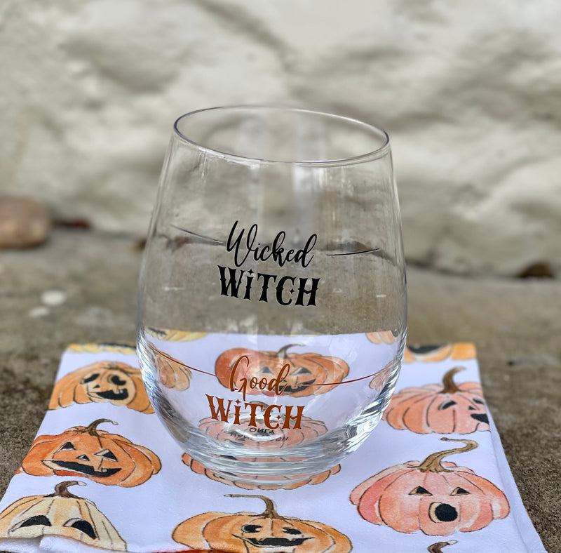 Wicked Witch Wine Glass