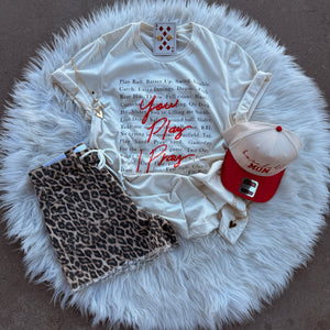 You Play, I Pray Tee