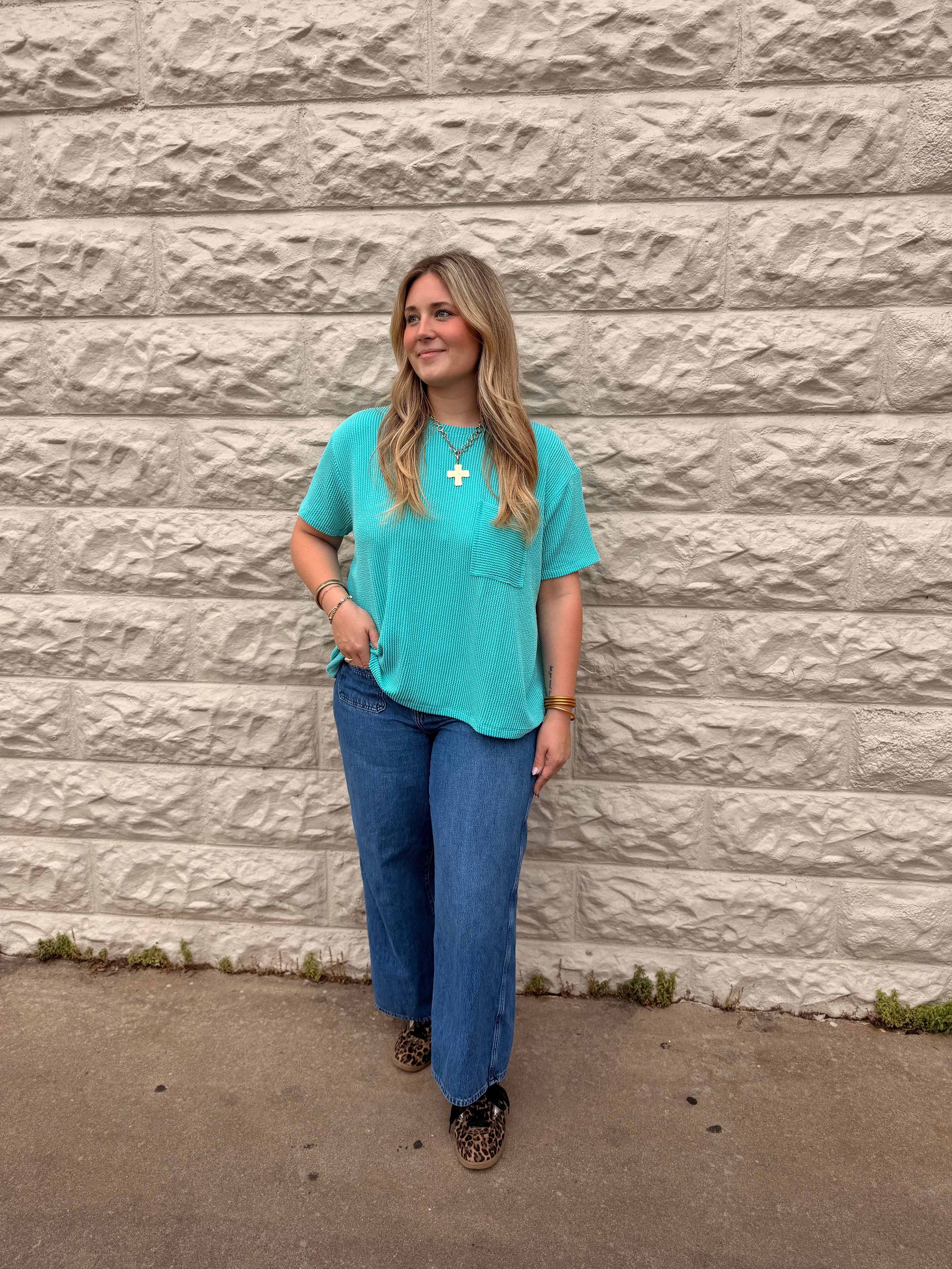 The Leisure Ribbed Tee