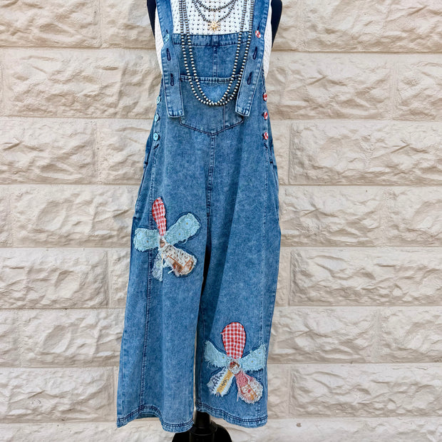 Posy Denim Overalls