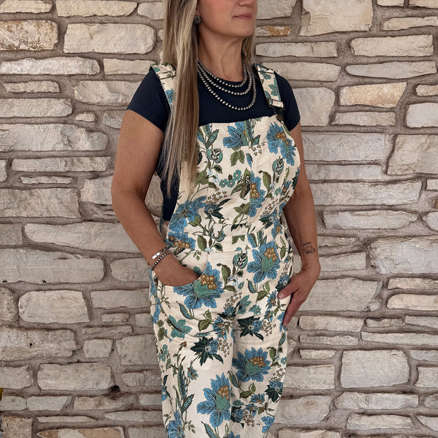 Floriography Overalls