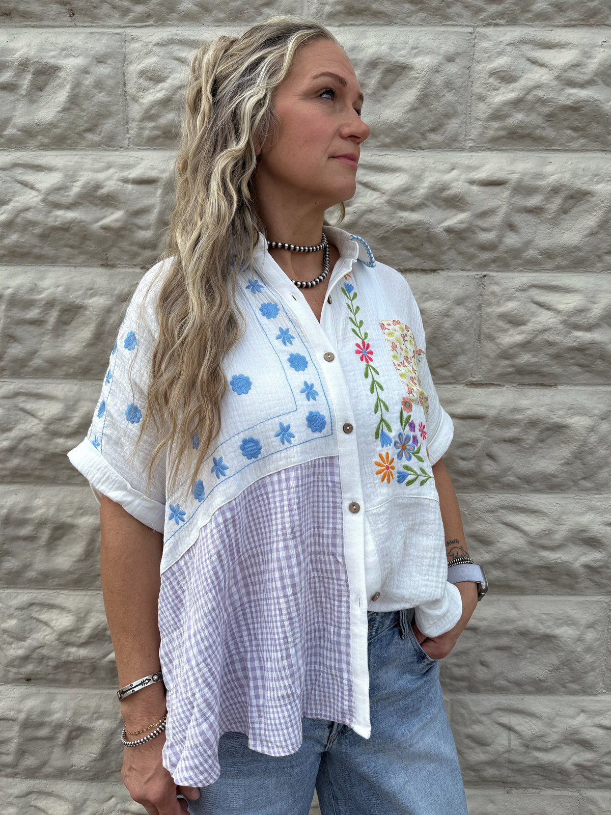 Wildflower Boho Shirt
