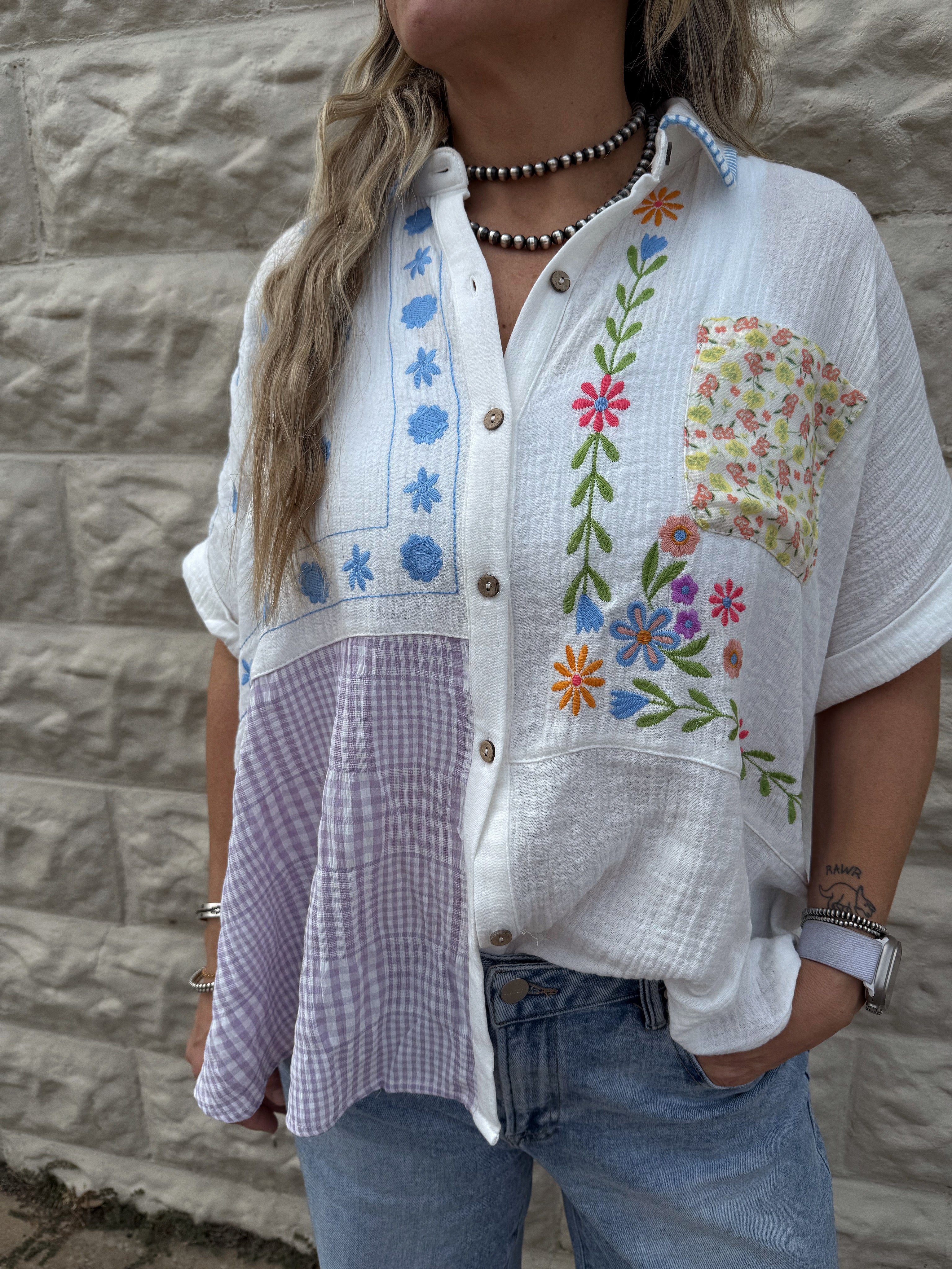 Wildflower Boho Shirt