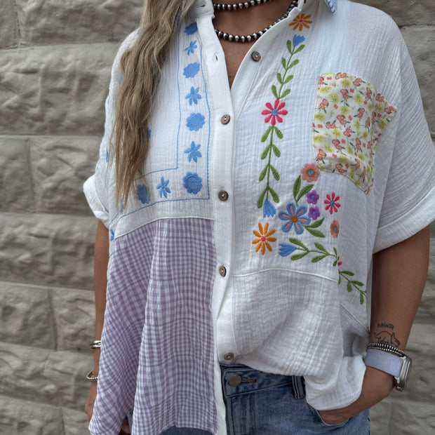 Wildflower Boho Shirt