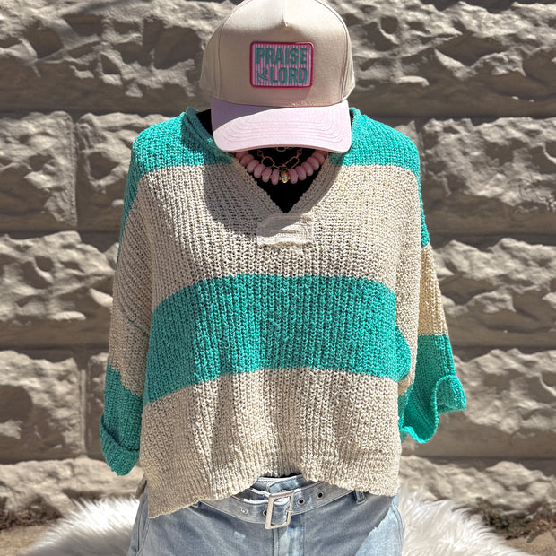 Zennie Stripe Sweater