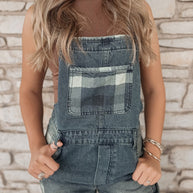 The Plaidster Overalls
